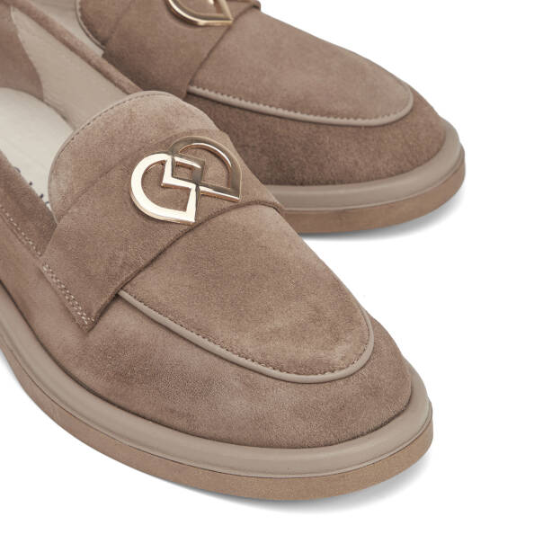 Vizon Hakiki Deri Kadın Loafer - K26I1AY68465-A02 - 3