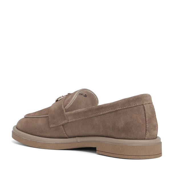 Vizon Hakiki Deri Kadın Loafer - K26I1AY68465-A02 - 4