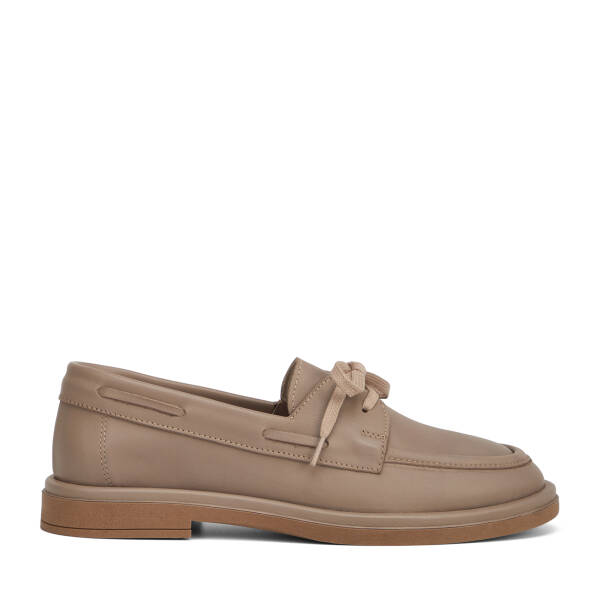 Vizon Hakiki Deri Kadın Loafer - K26I1AY68466-A44 - 1
