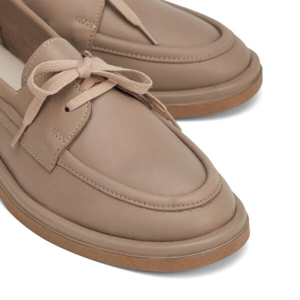 Vizon Hakiki Deri Kadın Loafer - K26I1AY68466-A44 - 3