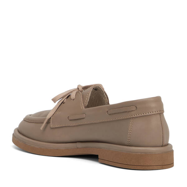 Vizon Hakiki Deri Kadın Loafer - K26I1AY68466-A44 - 4