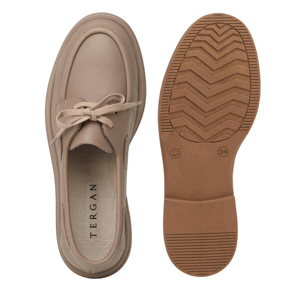 Vizon Hakiki Deri Kadın Loafer - K26I1AY68466-A44 - 6