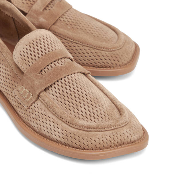 Vizon Hakiki Deri Kadın Loafer - K26I1AY68666-A84 - 3