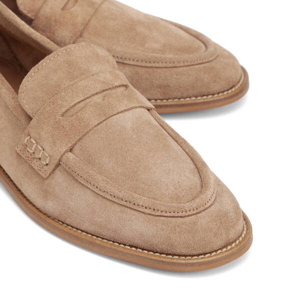 Vizon Hakiki Deri Kadın Loafer - K26I1AY68667-A84 - 3