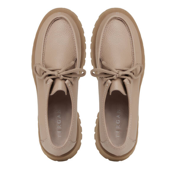 Vizon Hakiki Deri Kadın Makosen - K25S1AY68173-E32 - 5