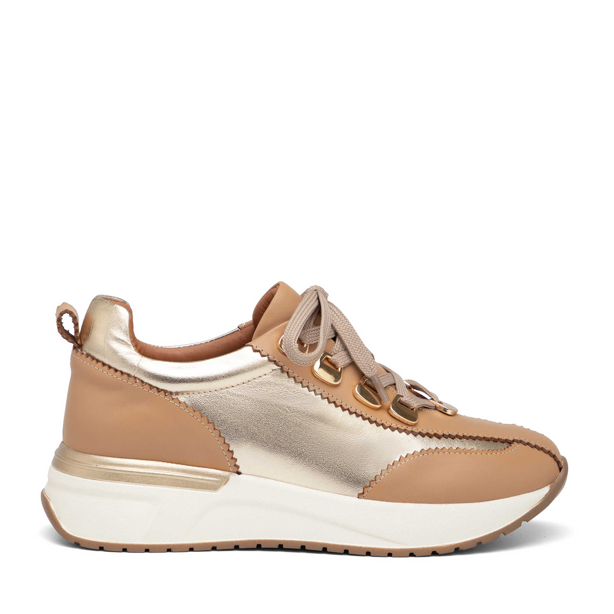 Vizon Hakiki Deri Kadın Sneaker - K26I1AY68468-V0T