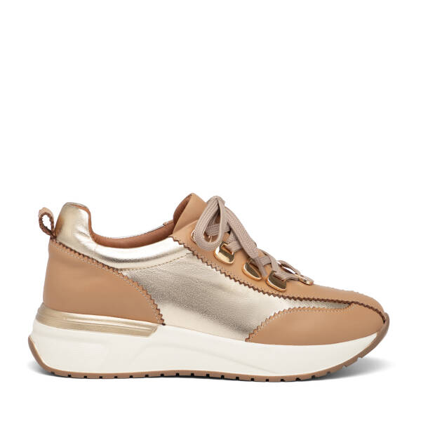 Vizon Hakiki Deri Kadın Sneaker - K26I1AY68468-V0T - 1