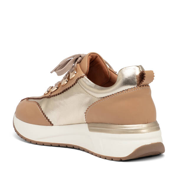 Vizon Hakiki Deri Kadın Sneaker - K26I1AY68468-V0T - 4