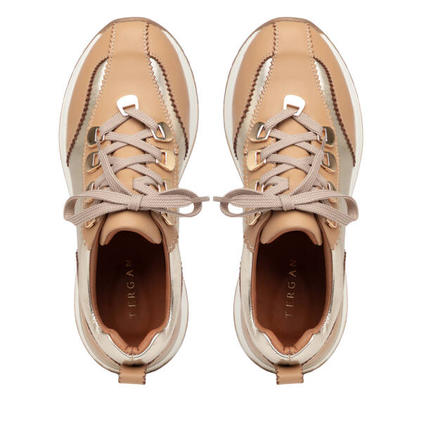 Vizon Hakiki Deri Kadın Sneaker - K26I1AY68468-V0T - 5