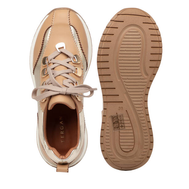 Vizon Hakiki Deri Kadın Sneaker - K26I1AY68468-V0T - 6