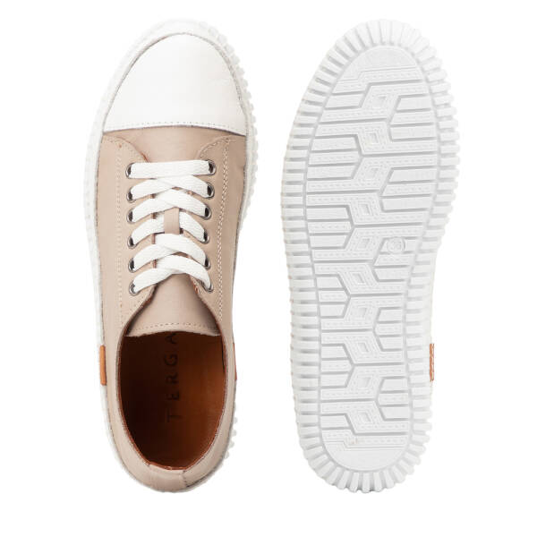 Vizon Hakiki Deri Kadın Sneaker - K4MEAY068703-A44 - 6