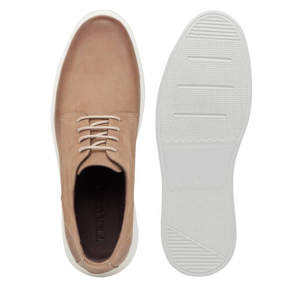 Vizon Hakiki Nubuk Deri Erkek Casual Ayakkabı - E26I1AY57614-B21 - 6