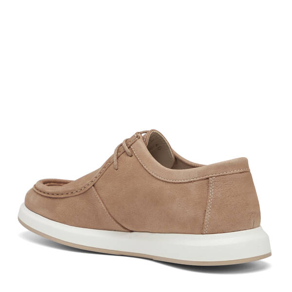 Vizon Hakiki Nubuk Deri Erkek Casual Ayakkabı - E26I1AY57635-B21 - 4