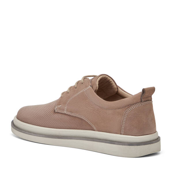 Vizon Hakiki Nubuk Deri Erkek Casual Ayakkabı - E26I1AY57643-B21 - 4