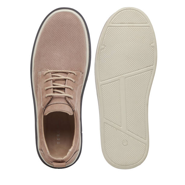 Vizon Hakiki Nubuk Deri Erkek Casual Ayakkabı - E26I1AY57643-B21 - 6