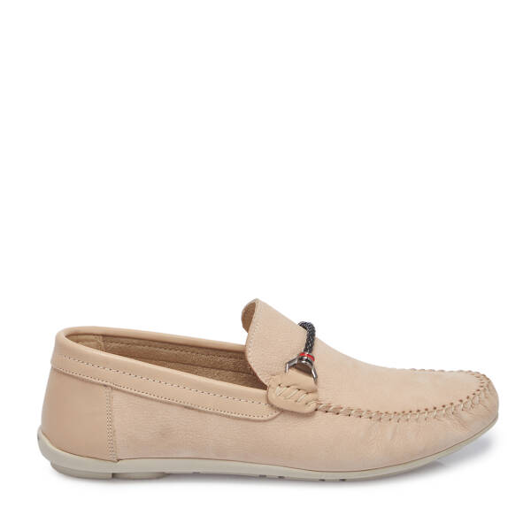 Vizon Hakiki Nubuk Deri Erkek Loafer - E26I1AY57617-B21 - 3