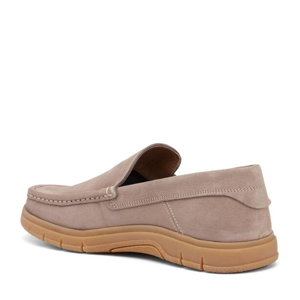 Vizon Hakiki Nubuk Deri Erkek Loafer - E26I1AY57646-B21 - 4