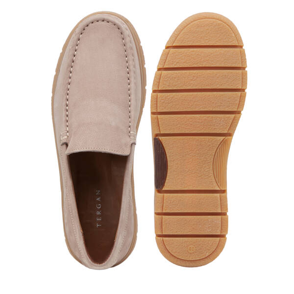 Vizon Hakiki Nubuk Deri Erkek Loafer - E26I1AY57646-B21 - 6