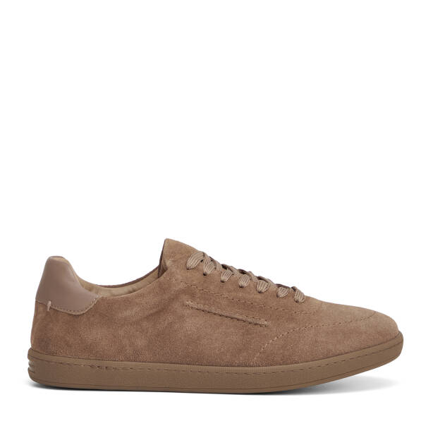 Vizon Hakiki Nubuk Deri Erkek Sneaker - E26I1AY57796-A84 