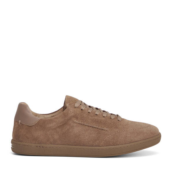 Vizon Hakiki Nubuk Deri Erkek Sneaker - E26I1AY57796-A84 - 1
