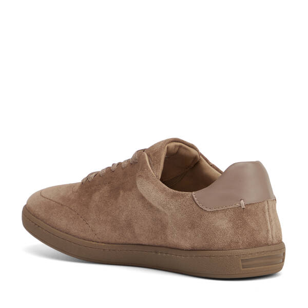 Vizon Hakiki Nubuk Deri Erkek Sneaker - E26I1AY57796-A84 - 4