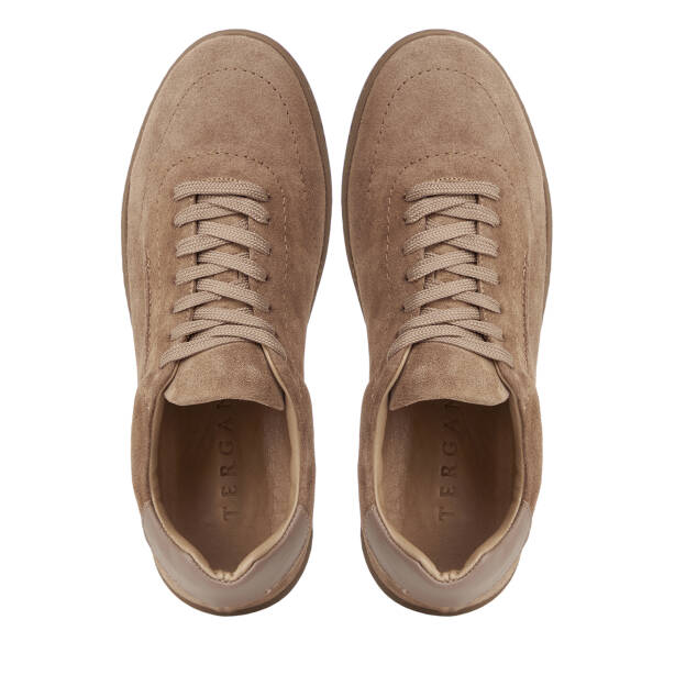 Vizon Hakiki Nubuk Deri Erkek Sneaker - E26I1AY57796-A84 - 5