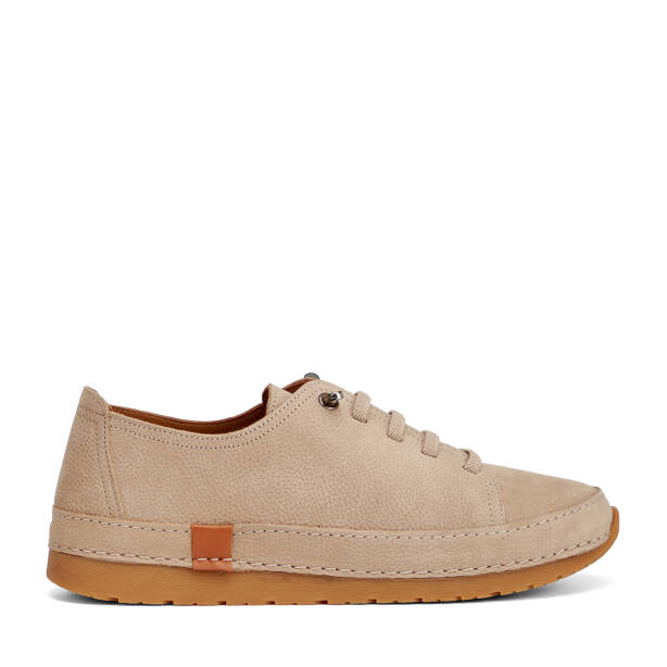 Vizon Hakiki Nubuk Deri Kadın Sneaker - K26I1AY68403-B21 