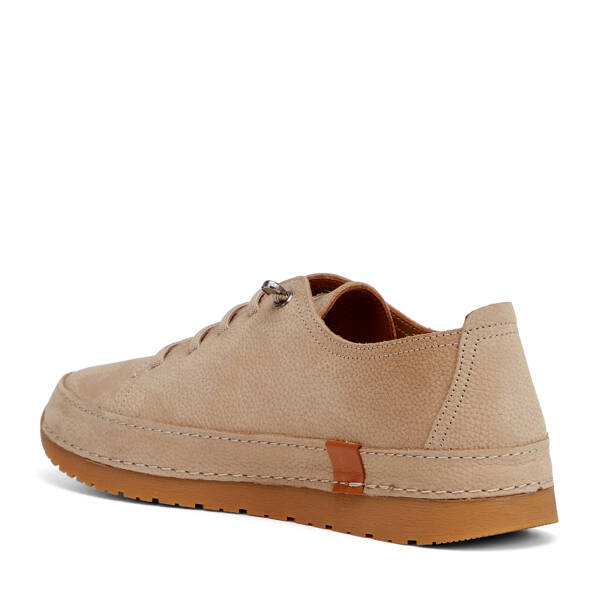 Vizon Hakiki Nubuk Deri Kadın Sneaker - K26I1AY68403-B21 - 4