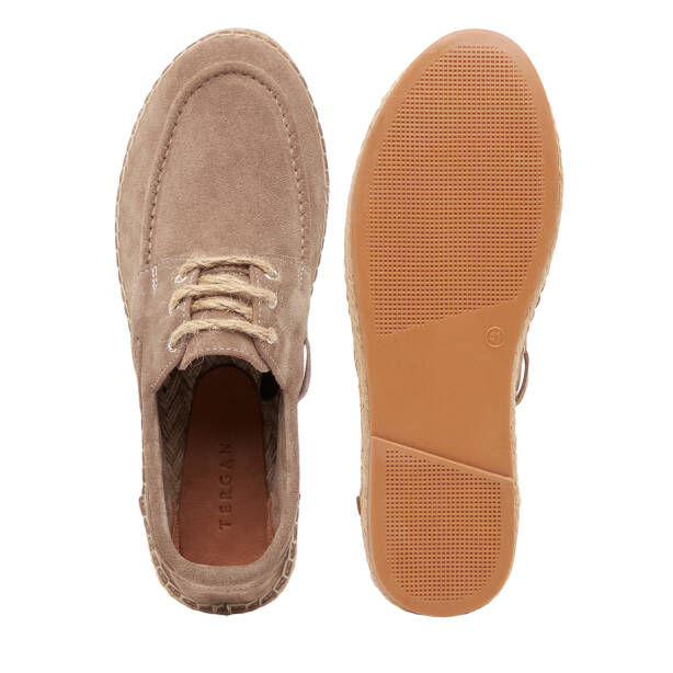 Vizon Hakiki Süet Deri Erkek Espadril - E26I1AY57624-A02 - 6