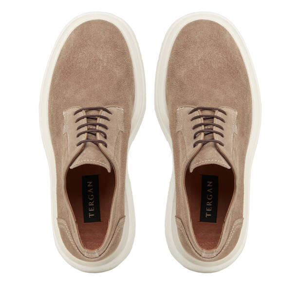 Vizon Hakiki Süet Deri Erkek Klasik Ayakkabı - E25I1AY57172-A02 - 5