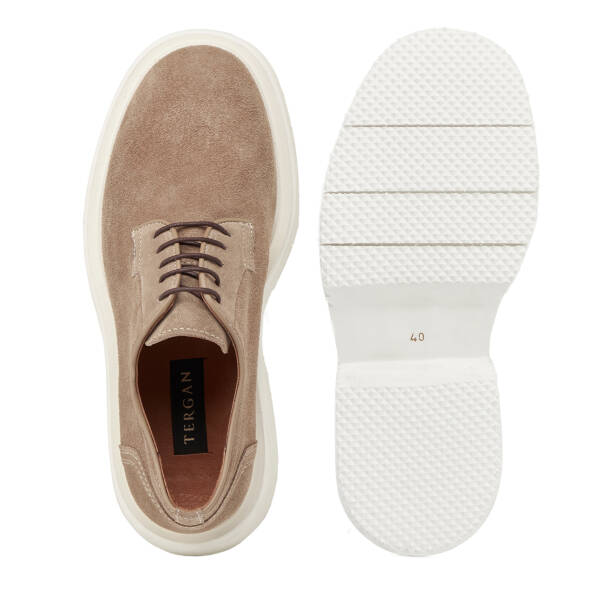 Vizon Hakiki Süet Deri Erkek Klasik Ayakkabı - E25I1AY57172-A02 - 6