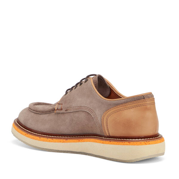 Vizon Hakiki Süet Deri Erkek Klasik Ayakkabı - E25I1AY57194-T86 - 4
