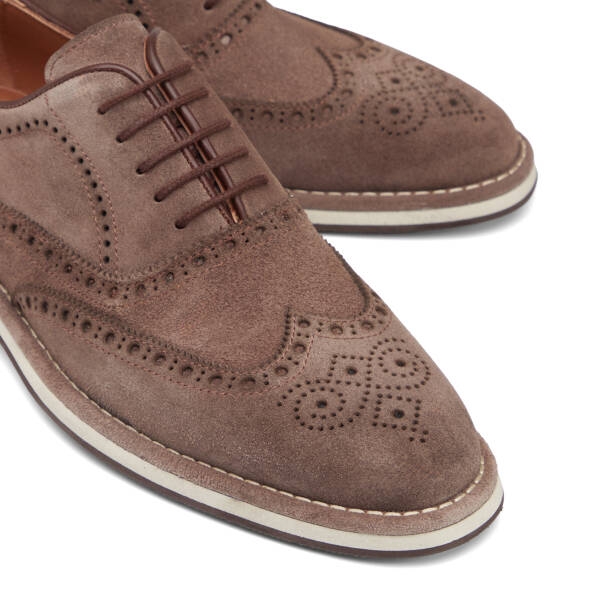 Vizon Hakiki Süet Deri Erkek Loafer - E26I1AY57684-T86 - Tergan