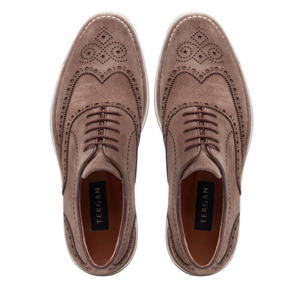 Vizon Hakiki Süet Deri Erkek Loafer - E26I1AY57684-T86 - Tergan