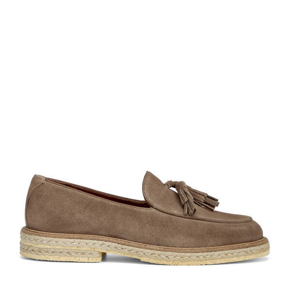Vizon Hakiki Süet Deri Erkek Loafer - E26I1AY57721-A02 - 1