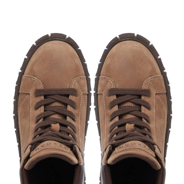 Vizon Hakiki Nubuk Deri Erkek Bot - E23K1BT56368-B21 - 5