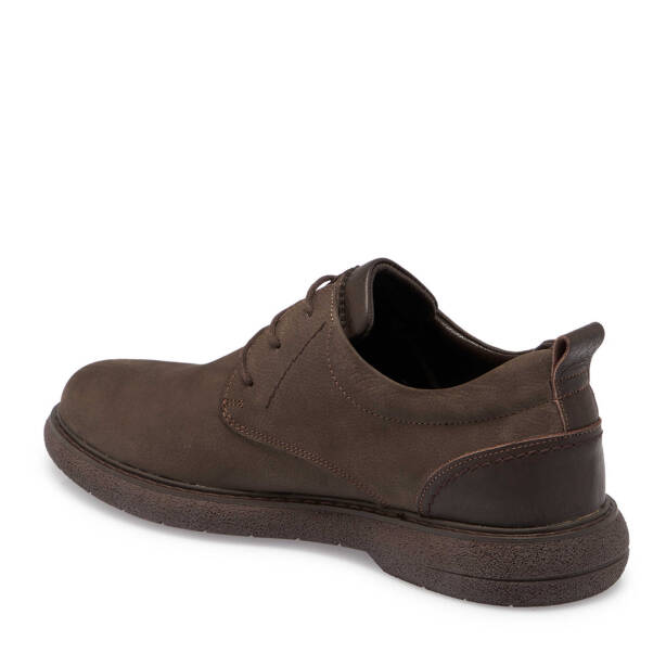 Vizon Nubuk Deri Erkek Casual Ayakkabı - E24S1AY56950-B21 - 2