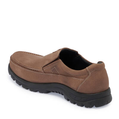 Vizon Nubuk Deri Erkek Casual Ayakkabı - E24S1AY56996-B21 - 2