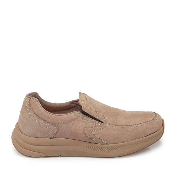 Vizon Nubuk Deri Erkek Casual Ayakkabı - E24S1AY57015-A65 - 3