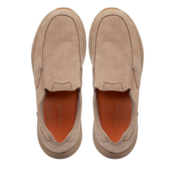 Vizon Nubuk Deri Erkek Casual Ayakkabı - E24S1AY57015-A65 - 5