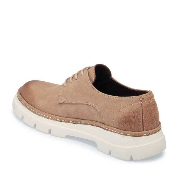 Vizon Hakiki Nubuk Deri Erkek Casual Ayakkabı - E25I1AY57163-B21 - 2