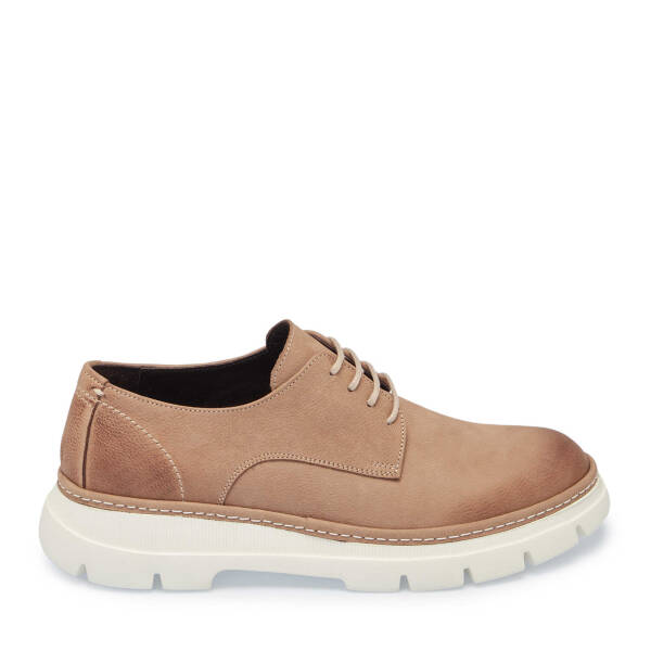 Vizon Hakiki Nubuk Deri Erkek Casual Ayakkabı - E25I1AY57163-B21 - 3