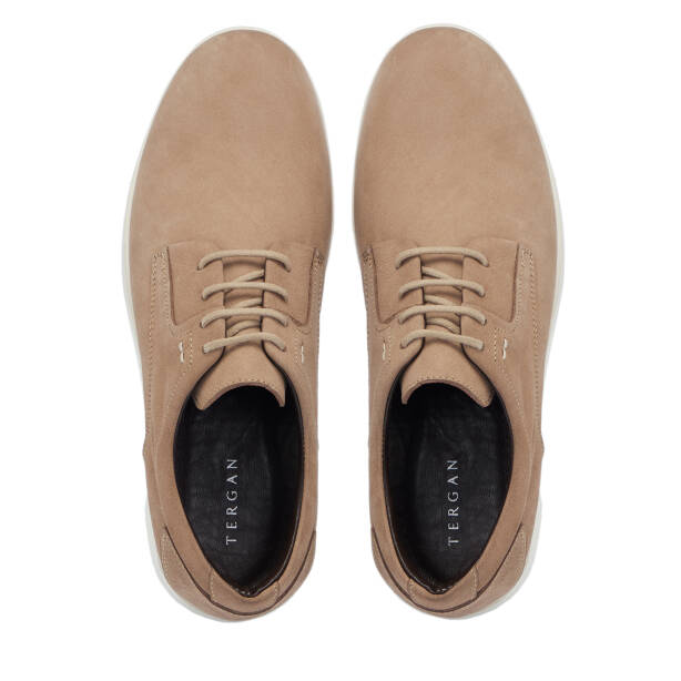 Vizon Nubuk Deri Erkek Casual Ayakkabı - E25S1AY57550-B21 - 5