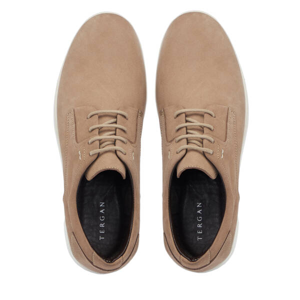 Vizon Nubuk Deri Erkek Casual Ayakkabı - E25S1AY57550-B21 - 5