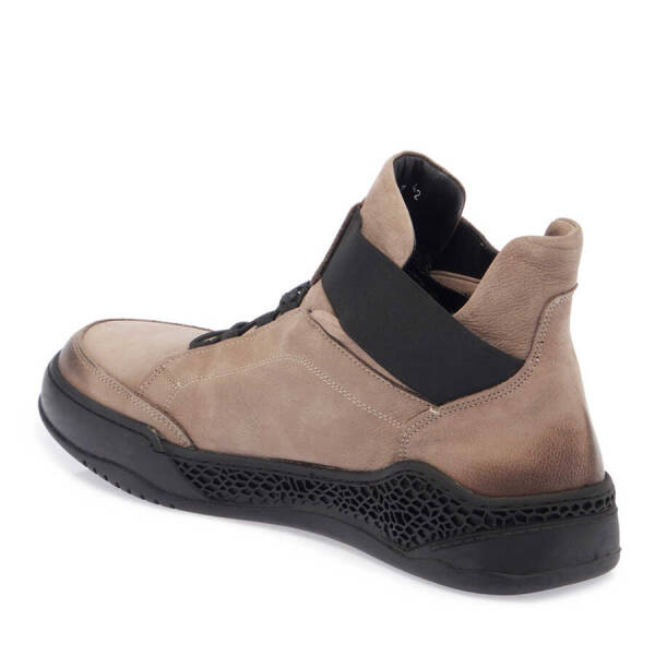 Vizon Nubuk Deri Erkek Casual Bot - E23K1BT56545-B21 - 2