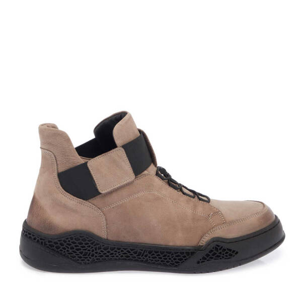 Vizon Nubuk Deri Erkek Casual Bot - E23K1BT56545-B21 - 3