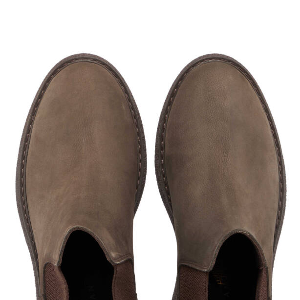 Vizon Nubuk Deri Erkek Casual Bot - E24K1BT56951-B21 - Tergan