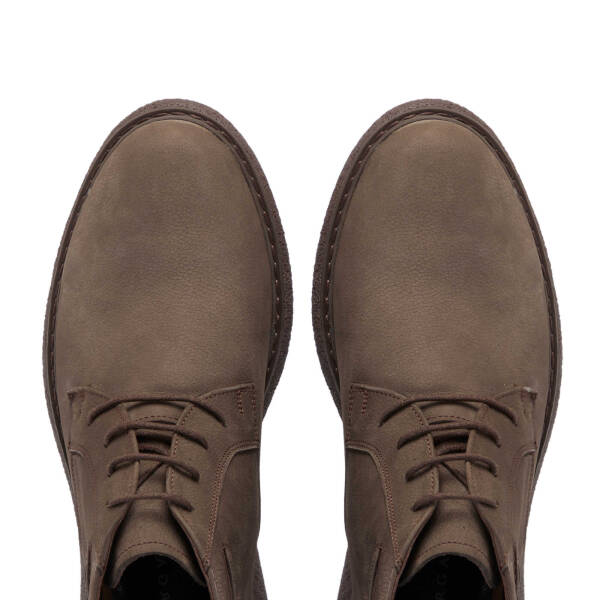 Vizon Nubuk Deri Erkek Casual Bot - E24K1BT56952-B21 - 5