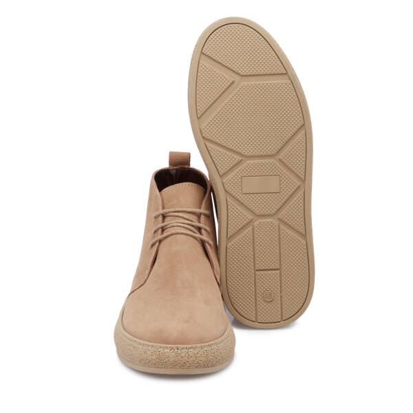 Vizon Nubuk Deri Erkek Casual Bot - E24K1BT56962-B21 - 4