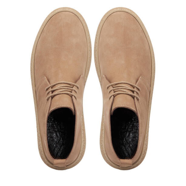 Vizon Nubuk Deri Erkek Casual Bot - E24K1BT56962-B21 - 5